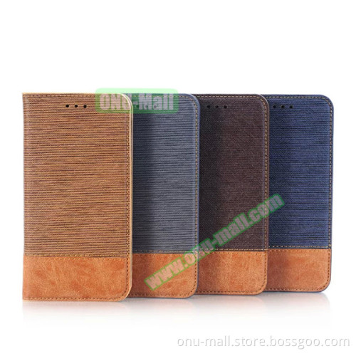 China Market Leather Flip Cover for Samsung Galaxy S7 Phone Case